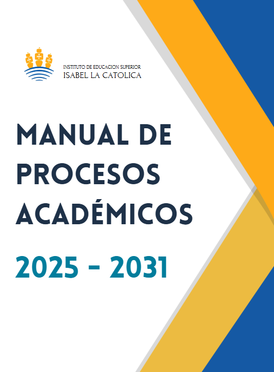 Portada de Manual de Procesos Académicos